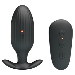 Pretty Love - Vibrateur Anal Rechargeable Kelly Plug Noir